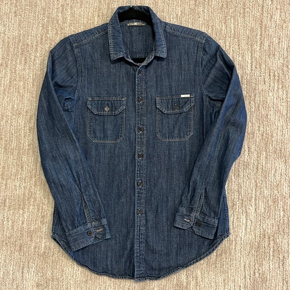 MOTHER Tops - MOTHER denim shirt